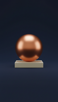 Polished Metal Orb Accent